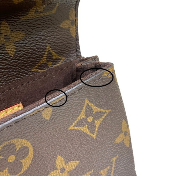 Louis Vuitton Micro Metis Shoulder Bag Monogram Leather Brown - Picture 12 of 16